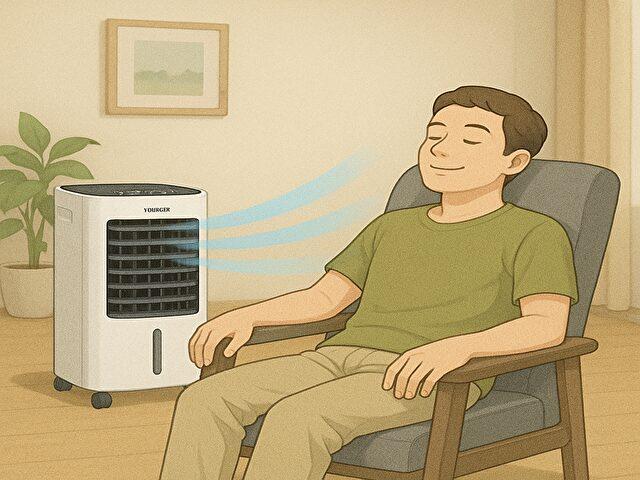 【口コミで話題】山善 冷風扇 FCR-H402(WS)が夏に最適だった理由とは？水