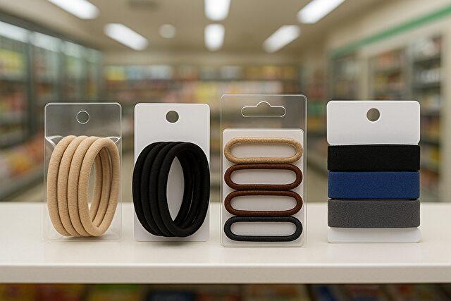 コンビニで買える髪ゴムの種類と特徴