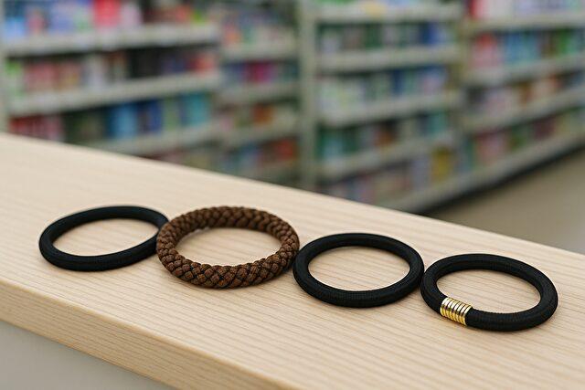 コンビニ髪ゴムの使い心地と耐久性