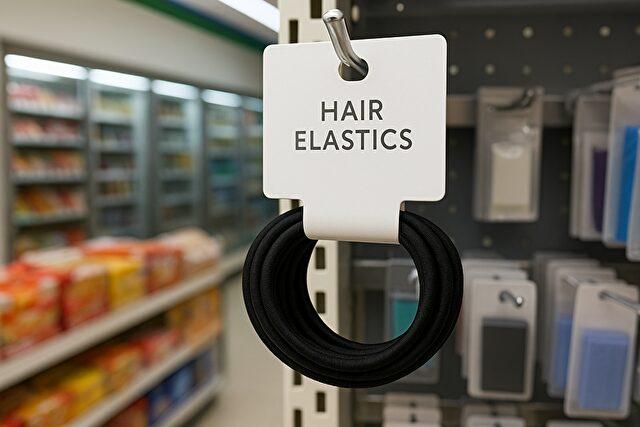 コンビニで買える髪ゴムとは？