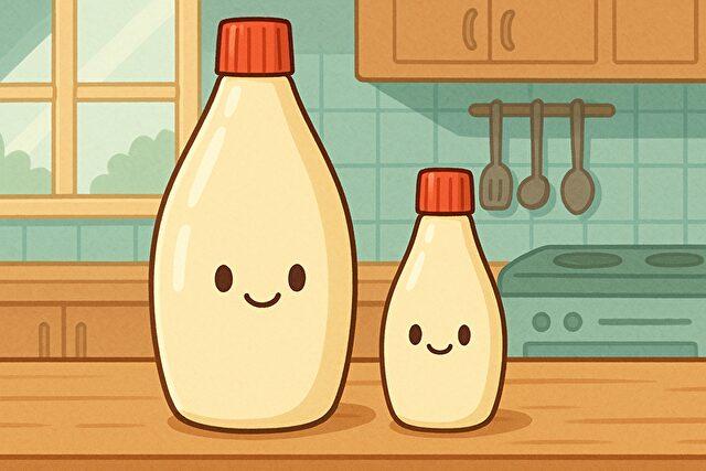 マヨネーズ小さいサイズが人気の理由