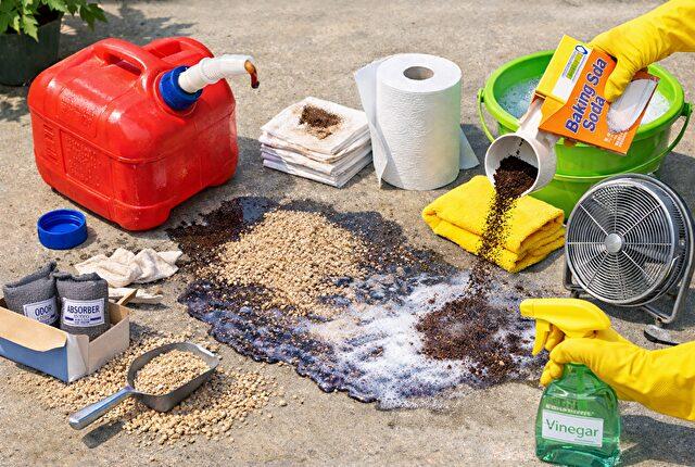 灯油の臭いを消す方法