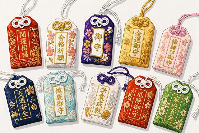 お守りの種類別・おすすめの付け方